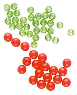 Sovik Søvik Round Beads 6mm GreenPakke á 36 Stk
