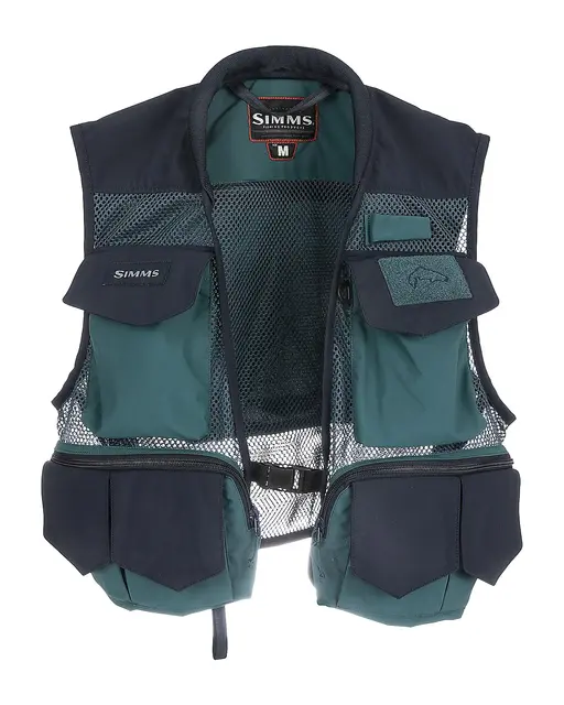 Simms Tributary Vest XLFluevest, Deep Sea Green 3 Simms Tributary Vest XLFluevest, Deep Sea Green