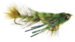 Umpqua Flies Umpqua Baby Gonga #8 OliveStor ørretstreamer