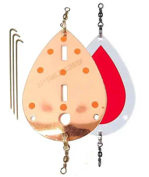 Sovik Søvik Dividalsblinken Waterlight 70mmKobber/Oransje UV Prikker 3 Sovik Søvik Dividalsblinken Waterlight 70mmKobber/Oransje UV Prikker