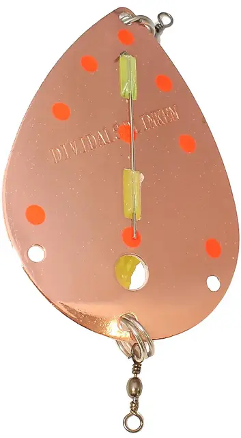 Sovik Søvik Dividalsblinken Waterlight 70mmKobber/Oransje UV Prikker 4 Sovik Søvik Dividalsblinken Waterlight 70mmKobber/Oransje UV Prikker - Bild 2