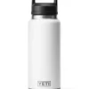 Yeti Rambler 26 Bottle White 760mlGodt Isolert Termoflaske -Flugor Butik yeti rambler 26 white 1.640